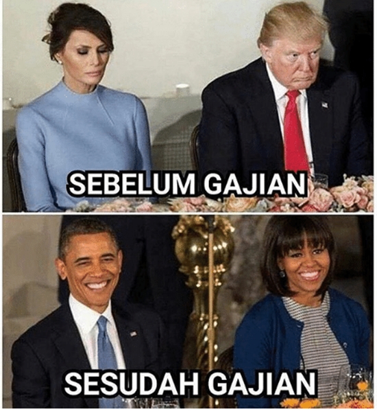 11 Meme 'sebelum vs sesudah gajian' ini tragis tapi kocak