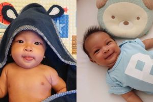 10 Potret Baby Yoji, putra Zivanna Letisha yang super ngegemesin