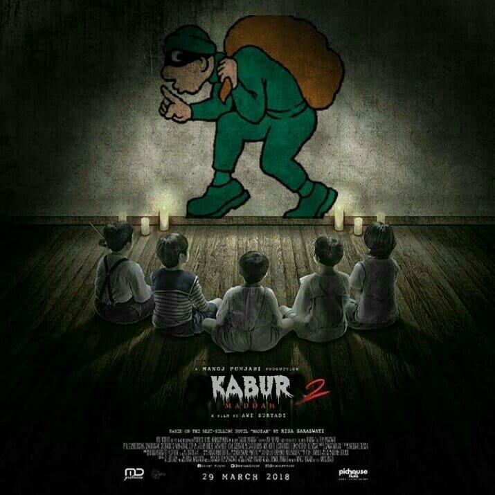 10 Pelesetan judul film Danur 2 ini ngaconya kocak, bikin gagal serem