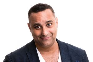 Russell Peters, komedian asal Kanada berhasil menghibur Jakarta