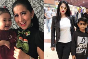 Penuh cinta, begini momen kedekatan 9 seleb dengan anak angkatnya