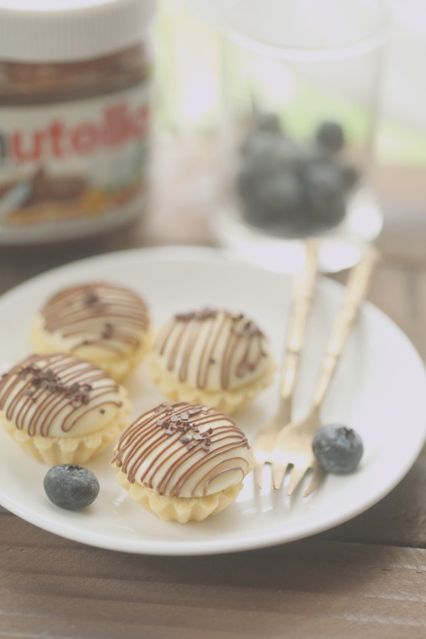 Pecinta keju dan cokelat? Begini resep lezat bikin Nutella cheese tart