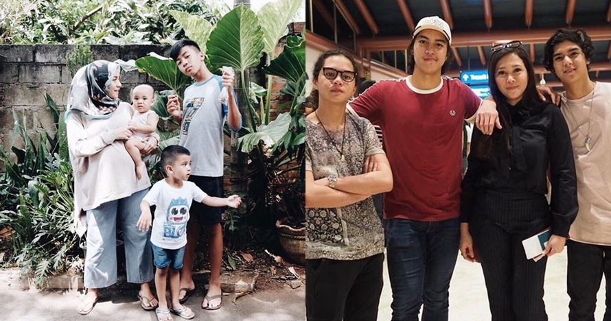7 Seleb wanita ini anaknya cowok semua, paling cantik nih di keluarga