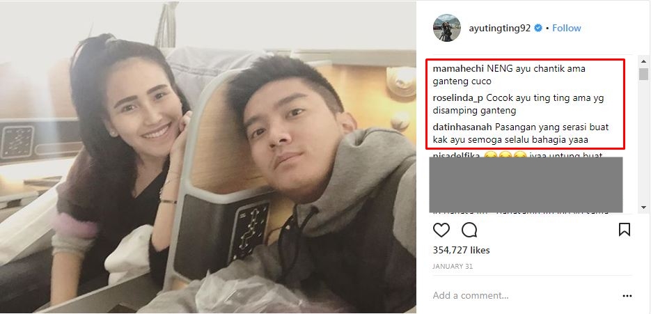 Foto berdua dengan 12 seleb ganteng ini, Ayu Ting Ting dijodohkan fans