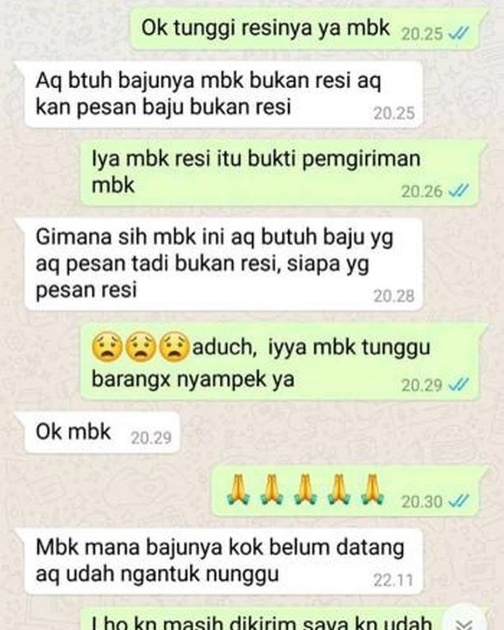 Obrolan pembeli gagal paham belanja online ini bikin ikutan emosi