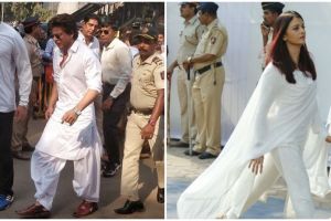 Begini ekspresi sedih 10 seleb Bollywood saat hadiri kremasi Sridevi