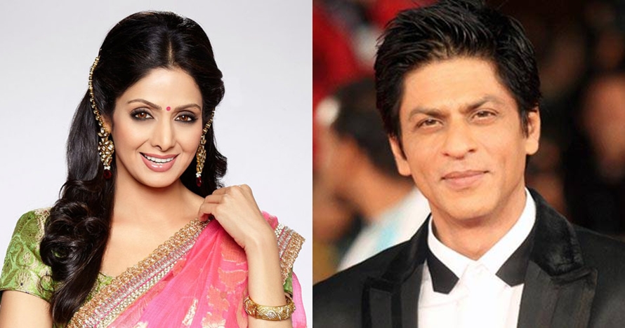 Terungkap, Sridevi pernah 2 kali tolak main film bareng Shah Rukh Khan