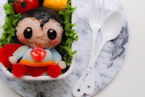 7 Kreasi bento karakter superhero ini keren, jadi nggak tega makan nih