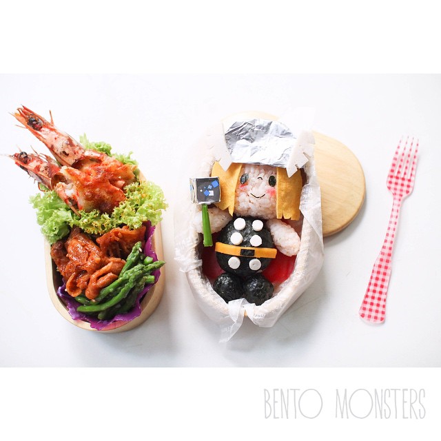 7 Kreasi bento karakter superhero ini keren, jadi nggak tega makan nih