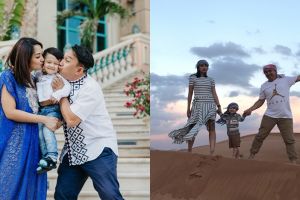 10 Potret kebersamaan keluarga kecil Augie Fantinus, harmonis banget