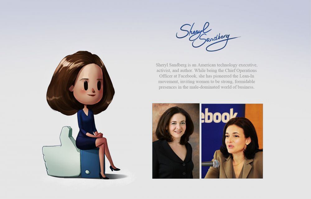 Begini imutnya jika 10 tokoh perempuan dunia dibikin jadi kartun