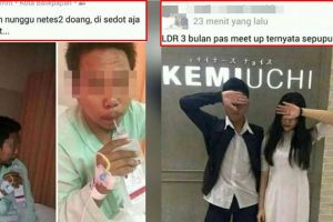10 Kelakuan konyol yang dipamerkan di medsos bikin ngakak tepuk jidat