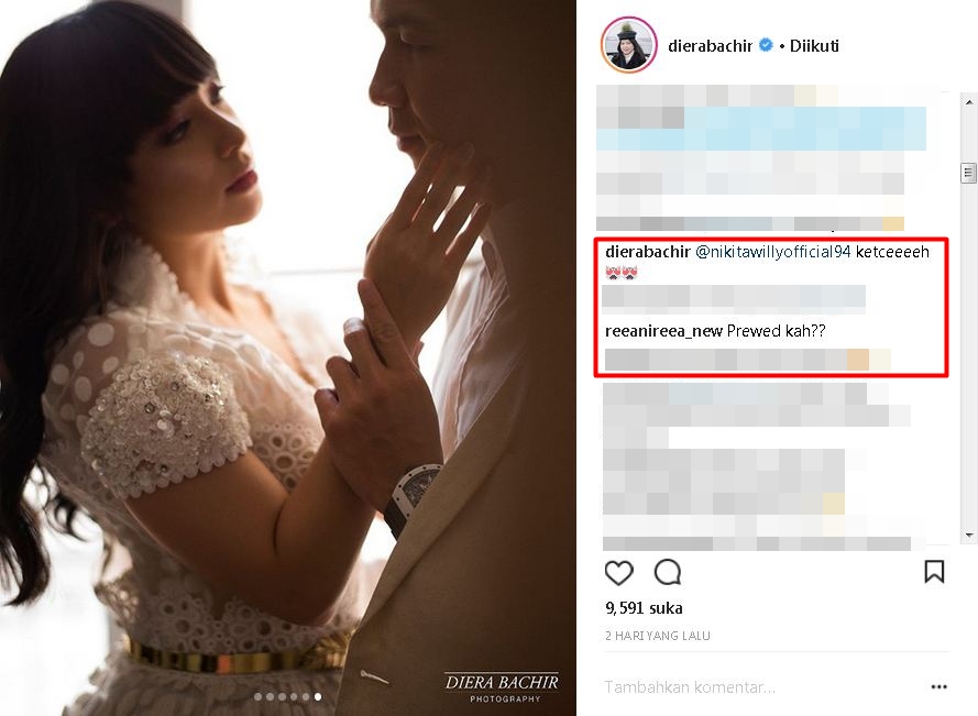 Disebut pre-wedding, ini 10 foto pemotretan Nikita Willy & kekasihnya