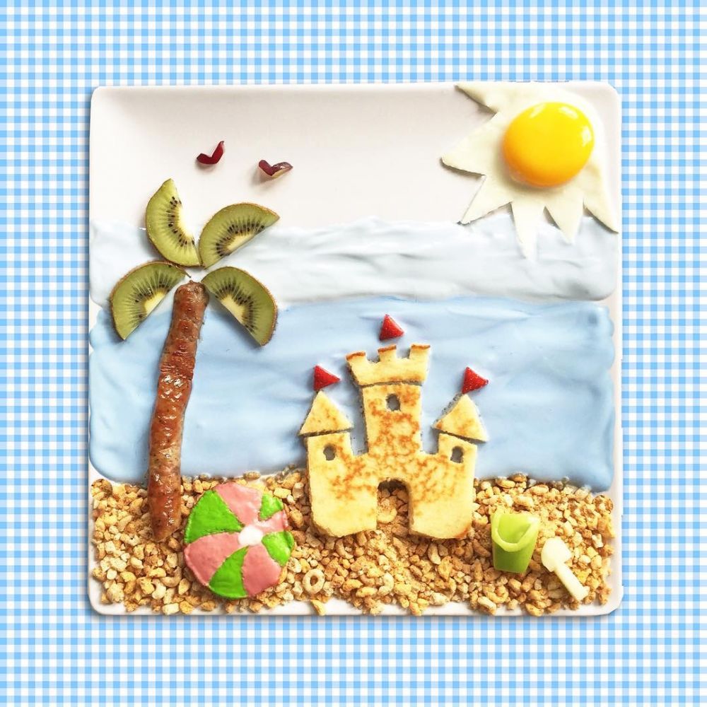 10 Kreasi bentuk pancake ini kreatif abis, dari kaktus sampai kloset