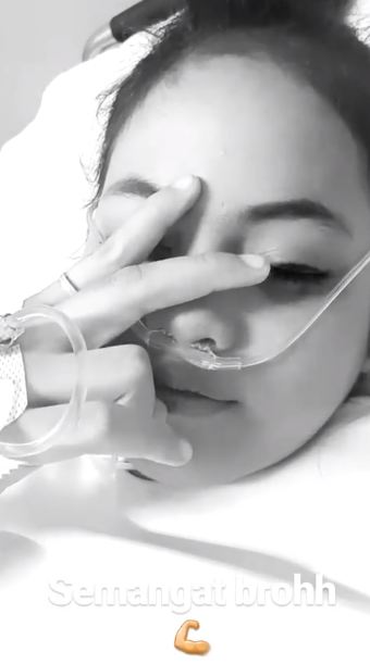 Tampak lesu, ini 10 kondisi Putri Dangdut Academy saat dirawat di RS