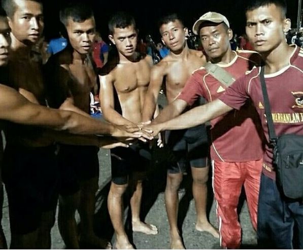 10 Momen Marinir Indonesia berenang 39 km seberangi Selat Sunda