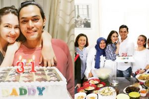 5 Momen Alessia Cestaro rayakan ulang tahun suami, penuh kasih sayang