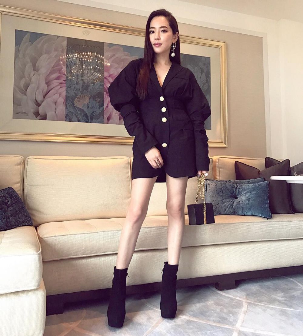 10 Gaya Arissa Cheo, sosialita cantik istri Vanness Wu 'Meteor Garden'