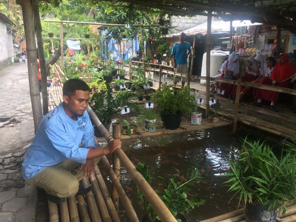 Dulu bau dan kotor, selokan di Jogja ini berubah cantik bak di Jepang