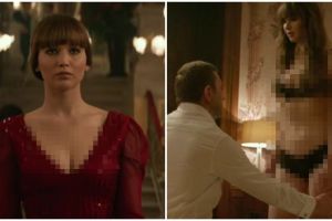 7 Potret Jennifer Lawrence tampil topless di film Red Sparrow