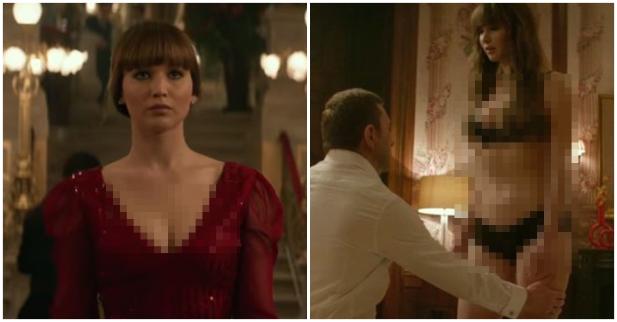 7 Potret Jennifer Lawrence tampil topless di film Red Sparrow