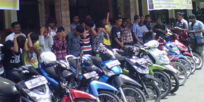 5 Kasus geng motor yang bikin resah Indonesia, merusak sampai membunuh