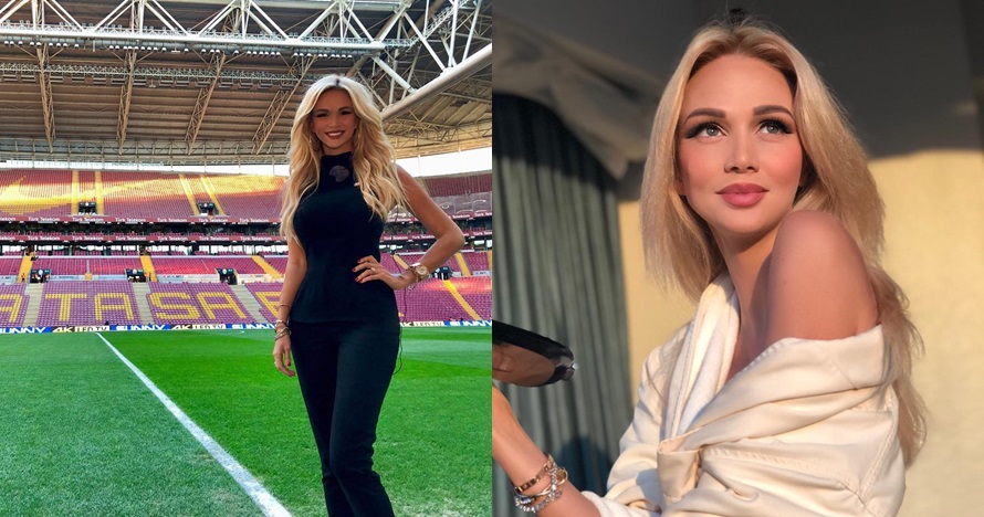 10 Pesona Victoria Lopyreva, model seksi duta Piala Dunia 2018