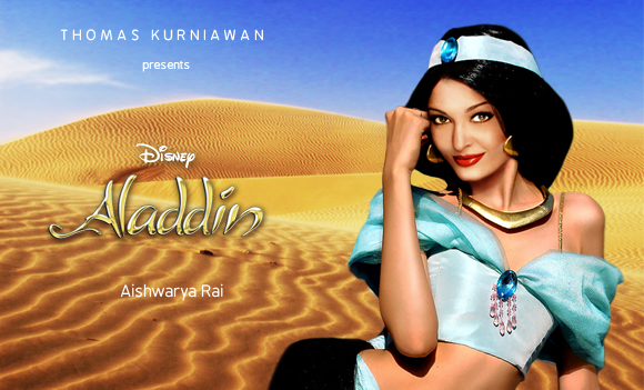 10 Poster kartun Disney jika diperankan seleb dunia ini cocok banget
