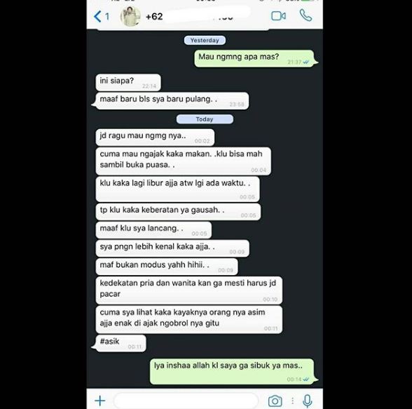 10 Chat driver ojol dan pelanggan mencari cinta ini bikin ngakak