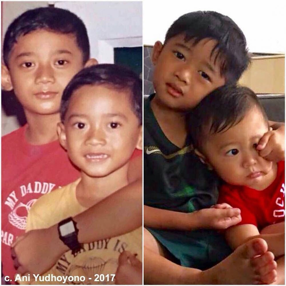 8 Foto jadul kebersamaan keluarga Susilo Bambang Yudhoyono, epik abis