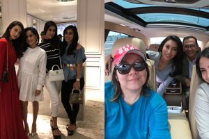 Bertemu 4 mantan Raffi Ahmad, begini ekspresi wajah Nagita Slavina