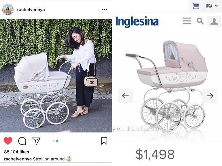 Ini harga stroller bayi 9 seleb Indonesia, sampai puluhan juta rupiah