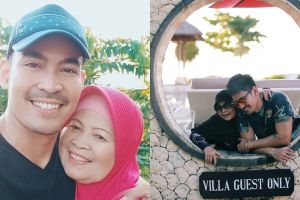 10 Potret kedekatan Robby Purba dengan mamanya yang bikin baper