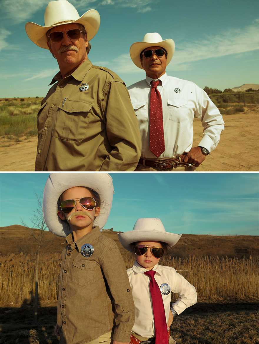 Adegan ulang 15 film nominasi Oscar versi anak ini keren & bikin gemes