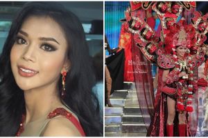 10 Gaya Dinda Syarif, transgender Indonesia di kontes kecantikan dunia