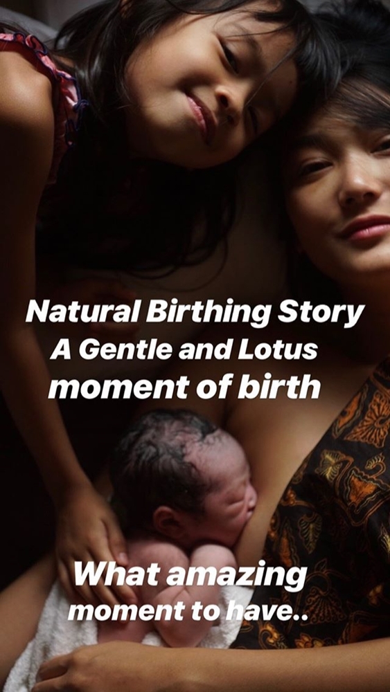 Detik-detik haru Dominique Diyose jalani persalinan, ini 10 fotonya