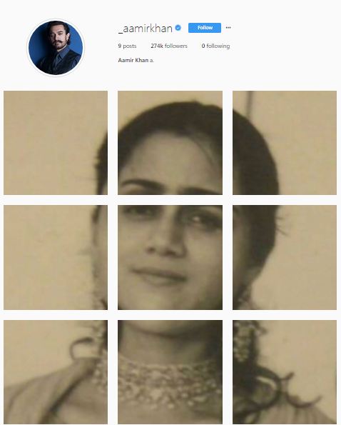 Akhirnya buat akun Instagram, ini foto unggahan pertama Aamir Khan