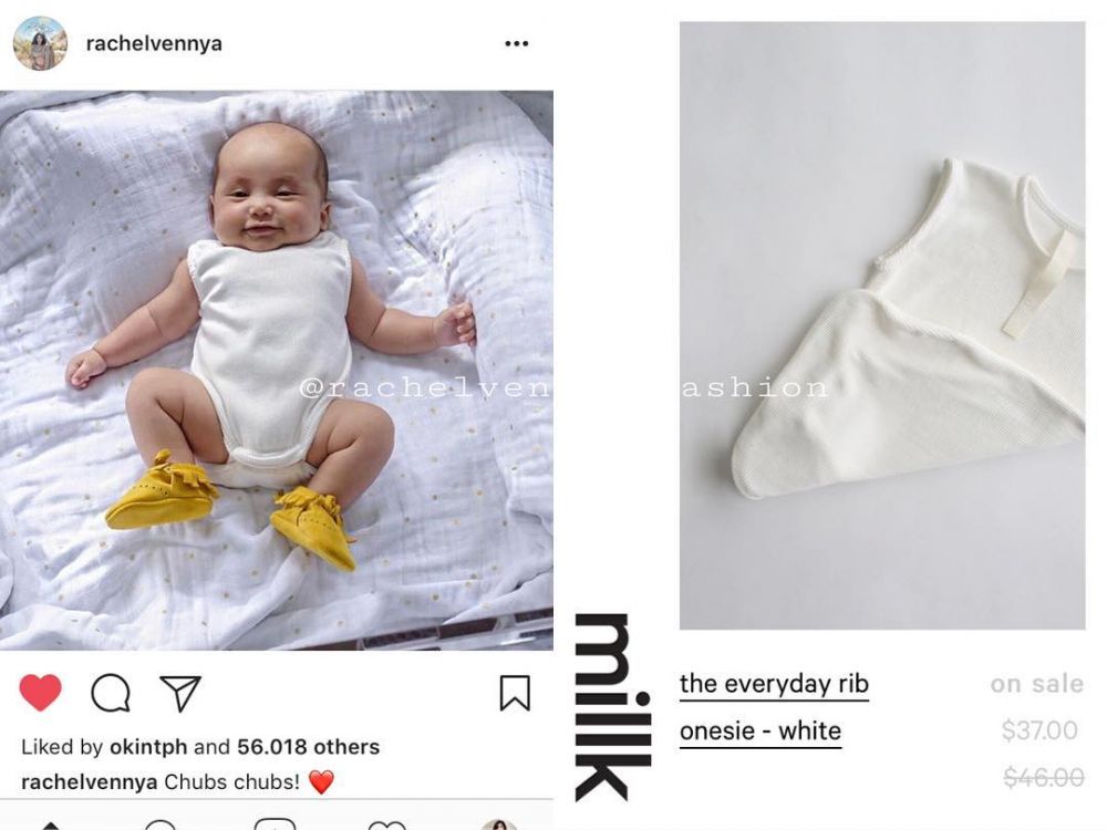 Berusia 3 bulan, 8 outfit bayi Rachel Vennya ini harganya wow banget!