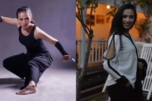 10 Pesona Chintya Candranaya, cewek perkasa kuat push up satu jari