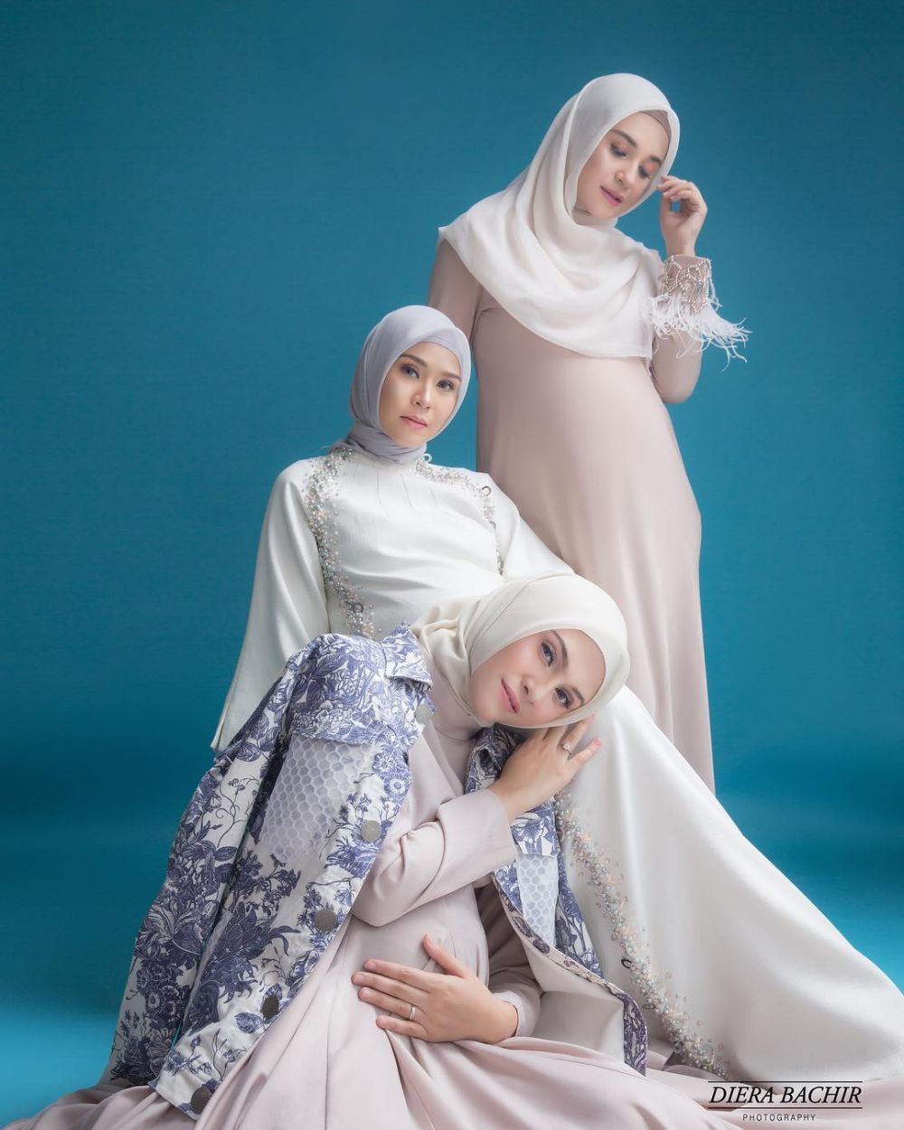 Maternity bareng, ini 5 potret cantik Shireen, Zaskia & Zee Zee Shahab