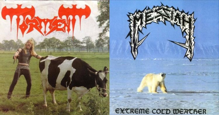 15 Cover album band metal era 80-an ini lucu-lucu serem gimana gitu
