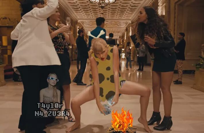 7 Meme Taylor Swift di video klip 'Delicate' ini bikin ngakak pol
