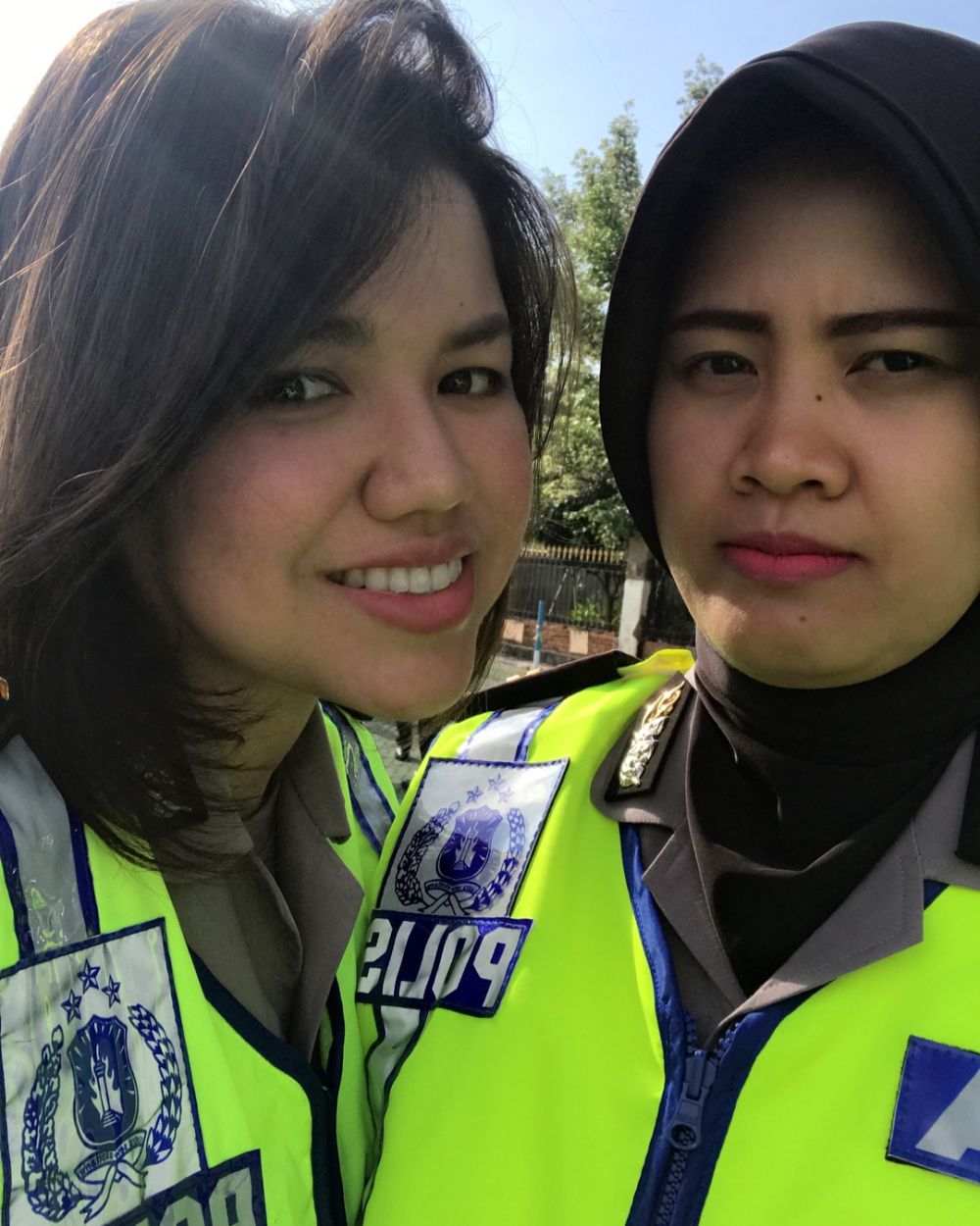 8 Pesona Natasha saat berseragam polisi, polwan cantik adik Vicky Shu