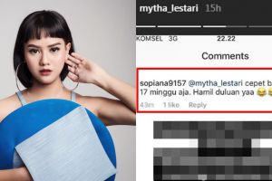 Kesal dituding hamil duluan, ini jawaban menohok Mytha Lestari