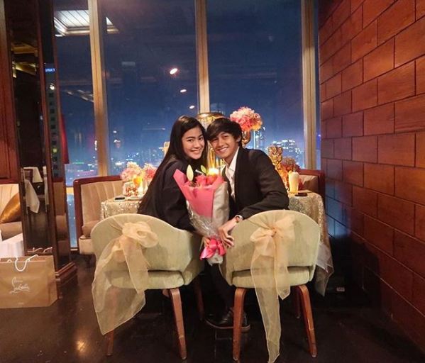 6 Momen romantis Felicya Angelista-Hito Caesar rayakan hari jadi ke-5