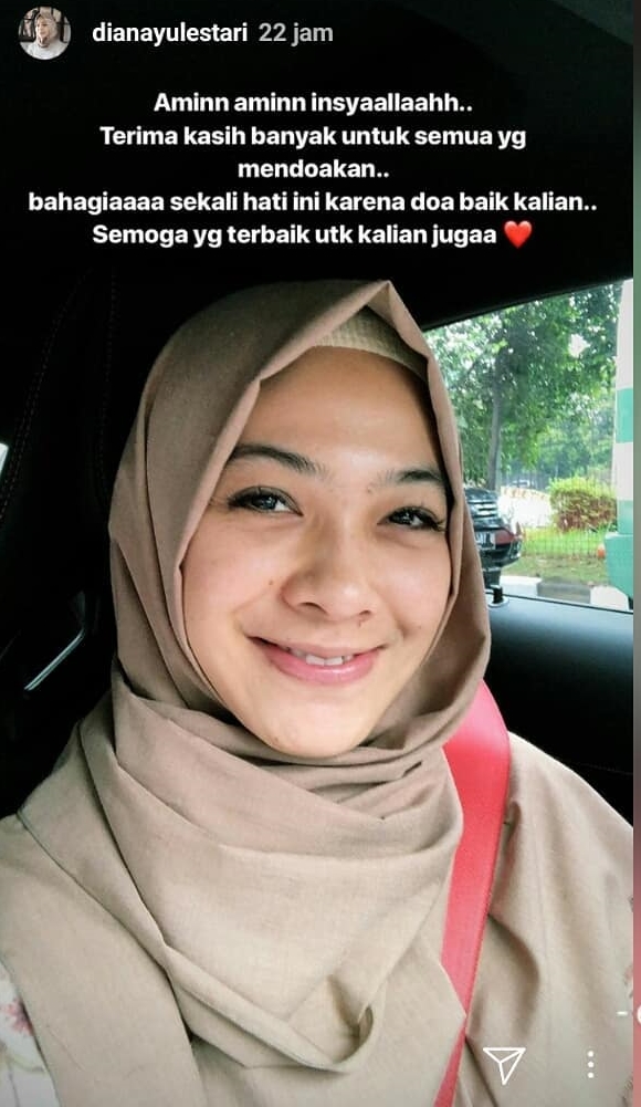 Sempat merasa galau, Dian Ayu istri Ananda Omesh kini mantap berhijab