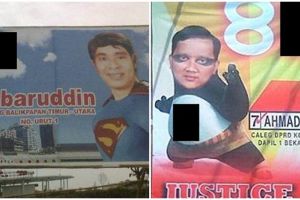 11 Poster kampanye ala caleg jadi superhero ini bikin ngakak salto