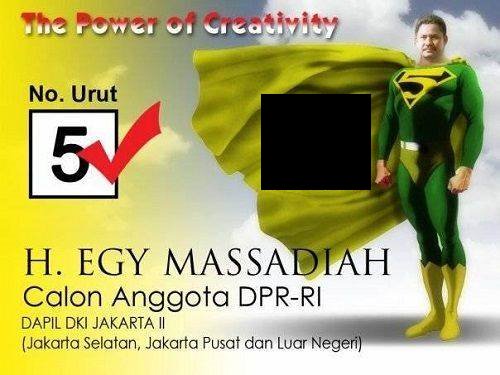11 Poster kampanye ala caleg jadi superhero ini bikin ngakak salto