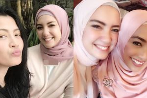 7 Penampilan terbaru Tia Ivanka dengan hijab, senyumnya bikin teduh