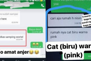 10 Chat nggak nyambung driver & pelanggan ojek online ini menggelikan